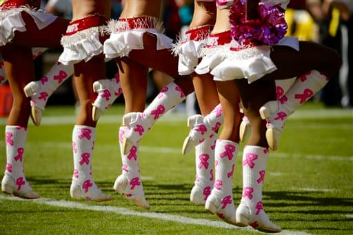 Checa lo mejor de las chicas en rosa de la NFL que apoyaron a la detección temprana del cáncer de mama.