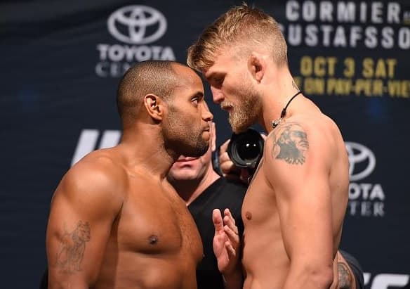 Cormier y Gustafsson listos.