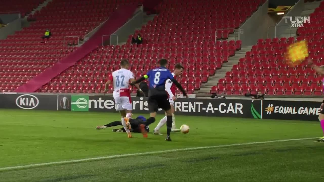 ¡GOOOL! Amine Gouiri anota para Nice.