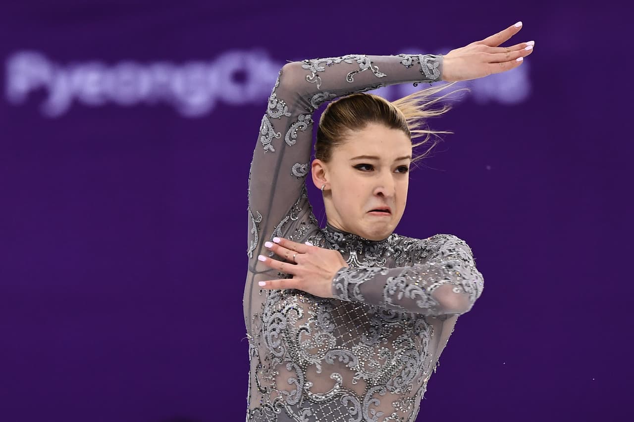 Maria Sotskova del equipo de Rusia.