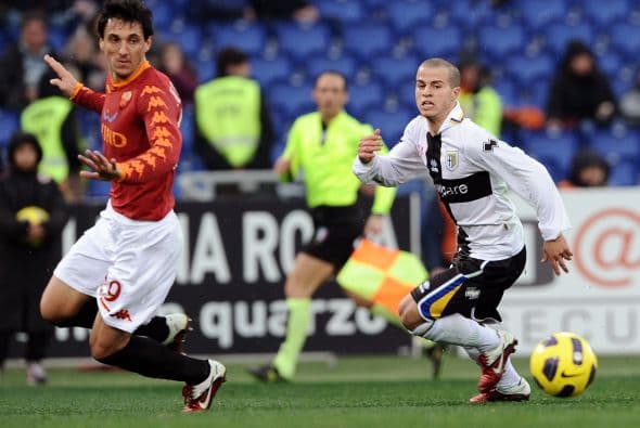 Antes de semejante partido, la Roma recibió la visita del Parma.