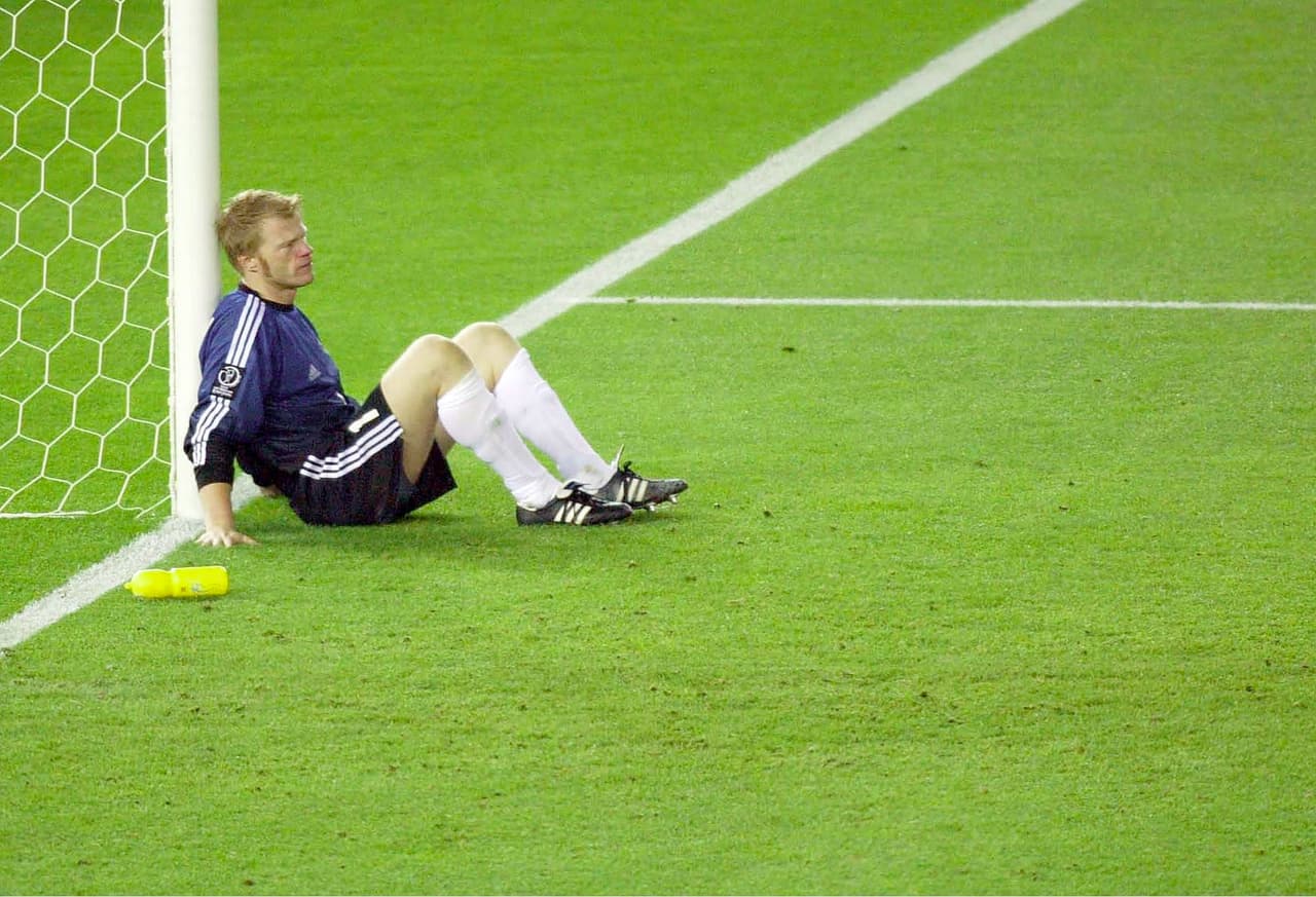 La final del 2002 significó una decepción muy grande para Alemania, en un proceso que puso a soñar a los germanos y que los brasileños dejaron en el piso, como fue reflejo de su capitán Oliver Kahn.
