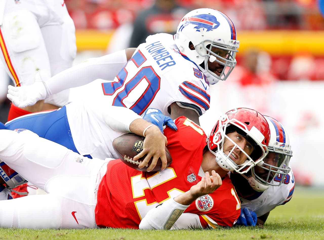 Sabes que la ofensiva terrestre de tu equipo estuvo desaparecida cuando Alex Smith, tu mariscal de campo, fue tu mejor corredor con 35 yardas en 5 acarreos.