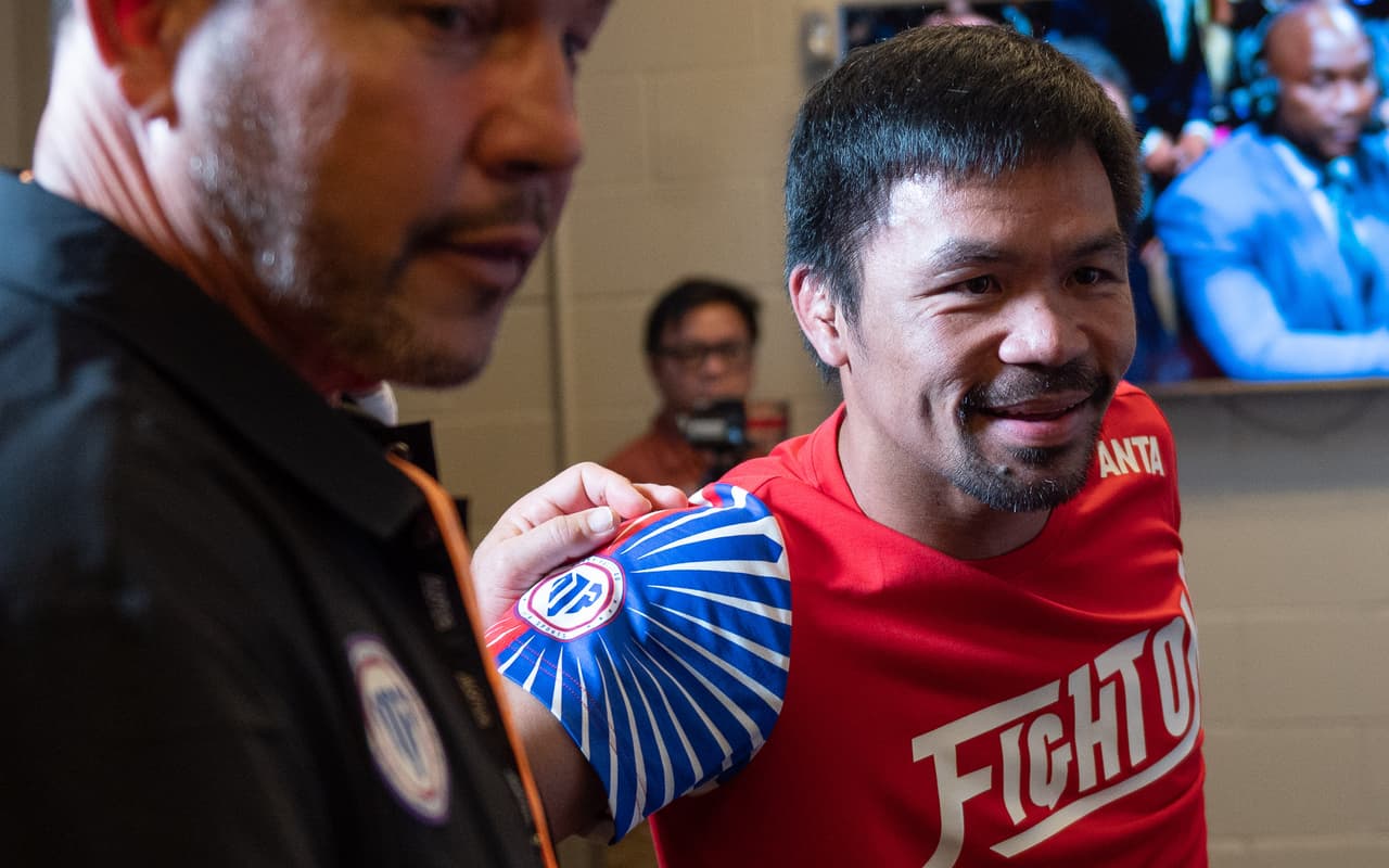 A sus 40 años, Pacquiao calló bocas con un tremendo despliegue de fortaleza y rapidez. Thurman cayó en el primer round y entregó su cetro wélter AMB al filipino.