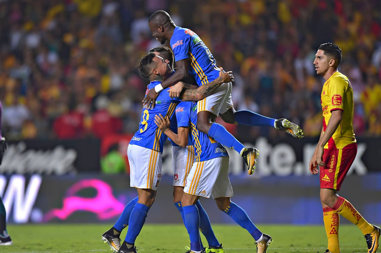 Novena fecha: Morelia cedió el empate 3-3 en casa contra Tigres.