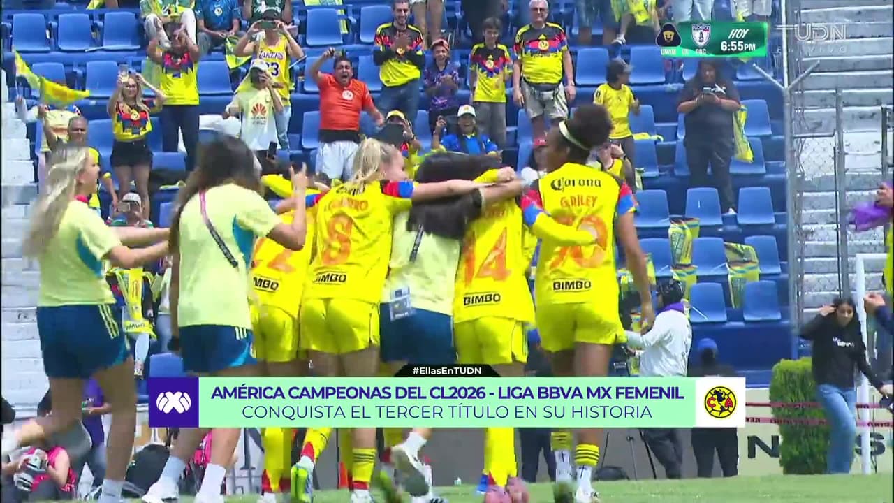 ¡AMÉRICA ES CAMPEÓN DE LA LIGA MX FEMENIL! ¡LAS ÁGUILAS CONSIGUEN SU TERCER TÍTULO!