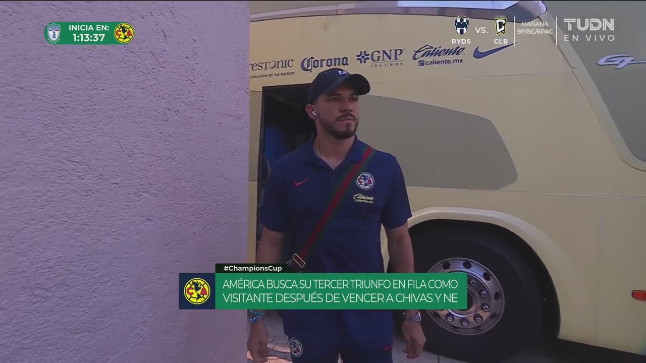 Pachuca y América llegan al Hidalgo para el choque por Concacaf