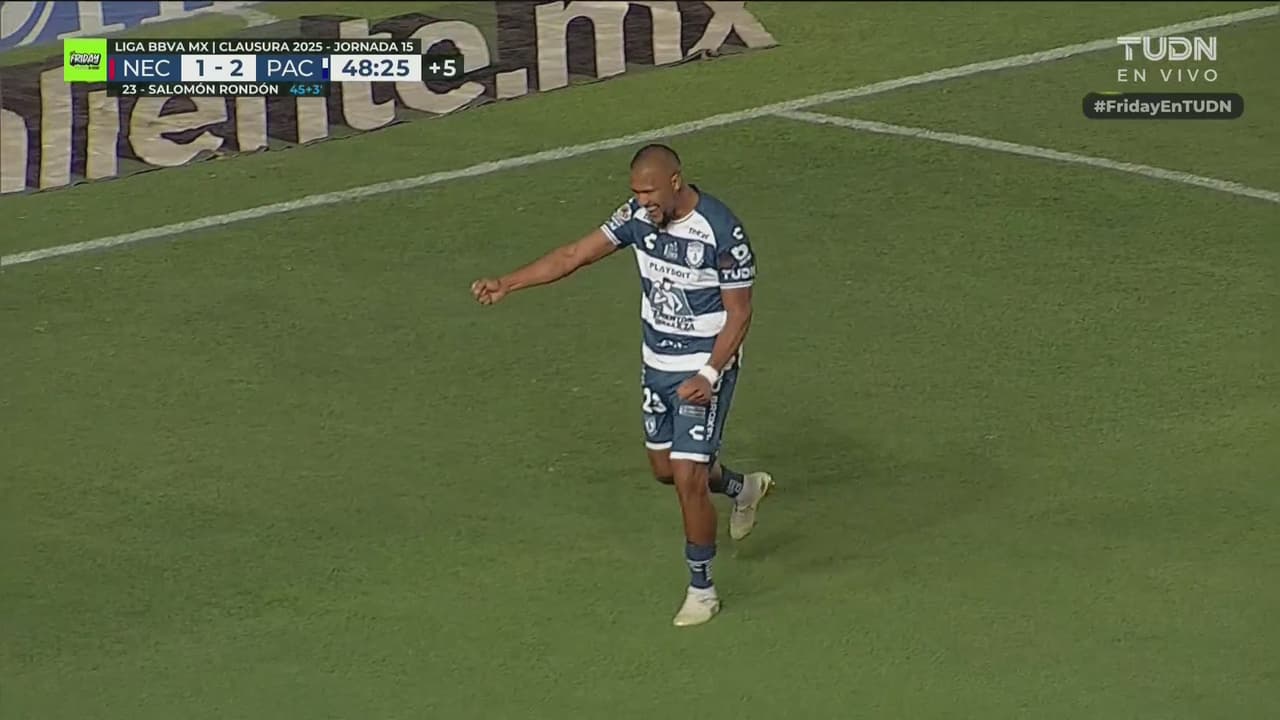 ¡Doblete del Rey Salomón! El venezolano aprovecha posición para el 2-1