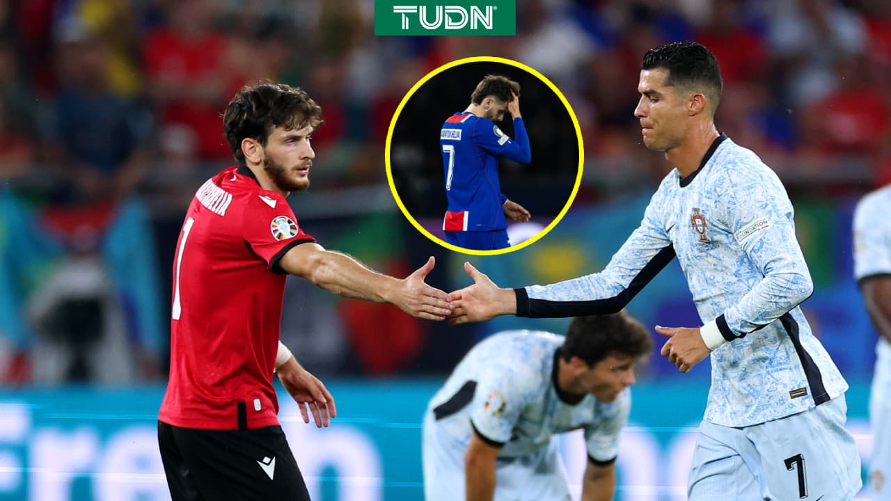 Cristiano Ronaldo motiva a Kvaratskhelia tras su grave lesión con el PSG