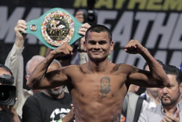 Maidana recibió el apoyo de la mayoría del público en la arena, el argentino peso 146 libras.