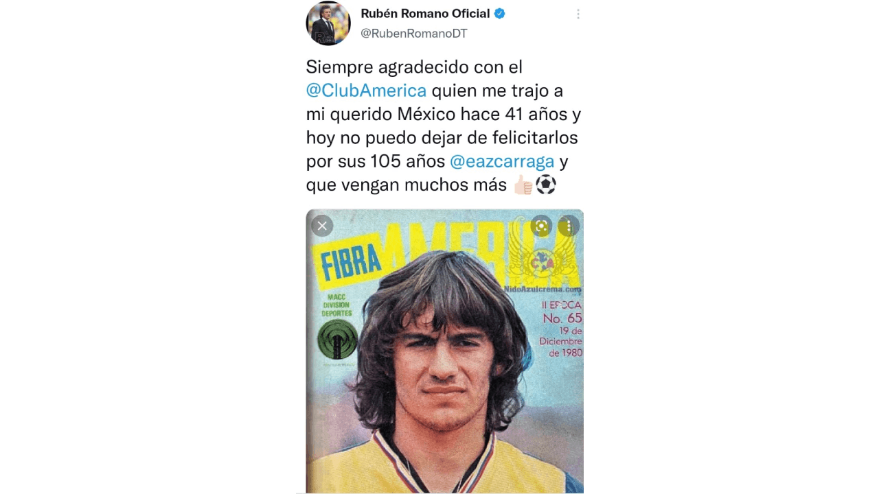 El Club más grande de América cumple 105 años de existencia y las felicitaciones se hicieron extensas en redes sociales. Aficionados, jugadores y ex jugadores, otros clubes y periodistas se sumaron al homenaje de las Águilas.