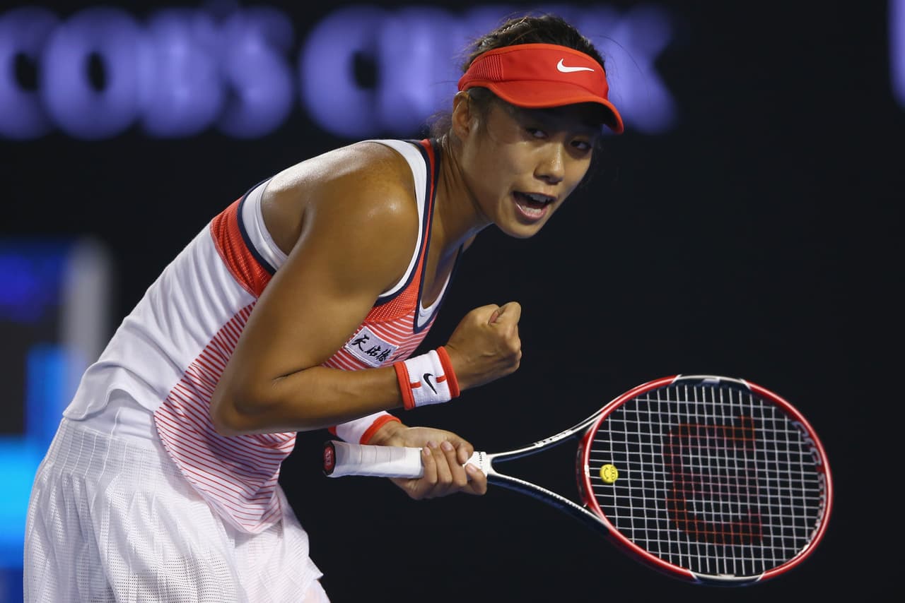 Shuai Zhang se impuso en segunda ronda contra la italiana Sara Errani con sets 4-6, 6-4, 7-5.