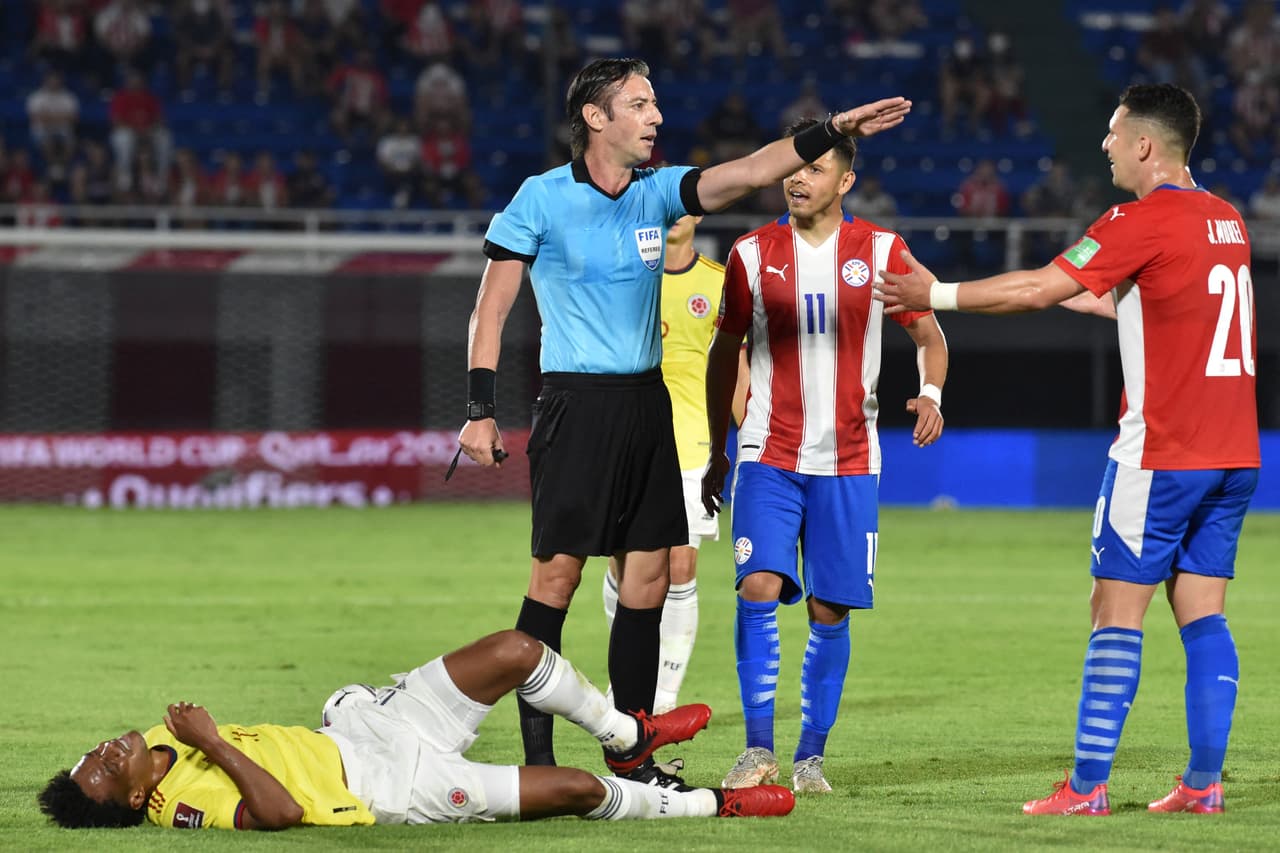 Paraguay no logró aguantar la ventaja y Juan Cuadrado marcó para que Colombia rescatara un punto.