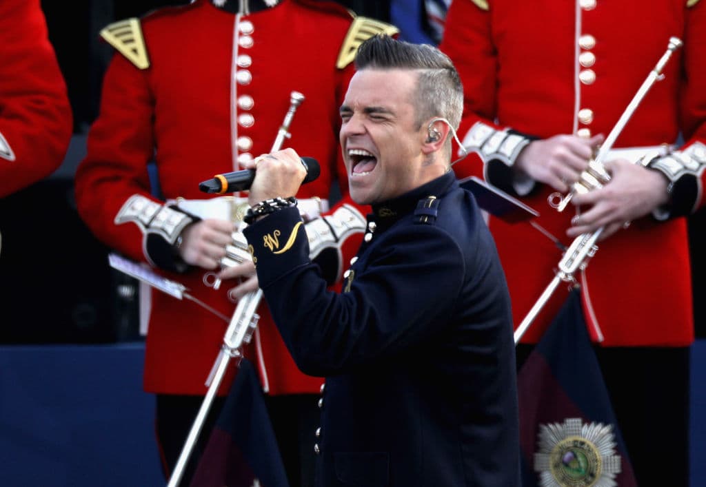 Gracey también dejó claro que ve a Robbie Wiliams como una persona que logró sus sueños.