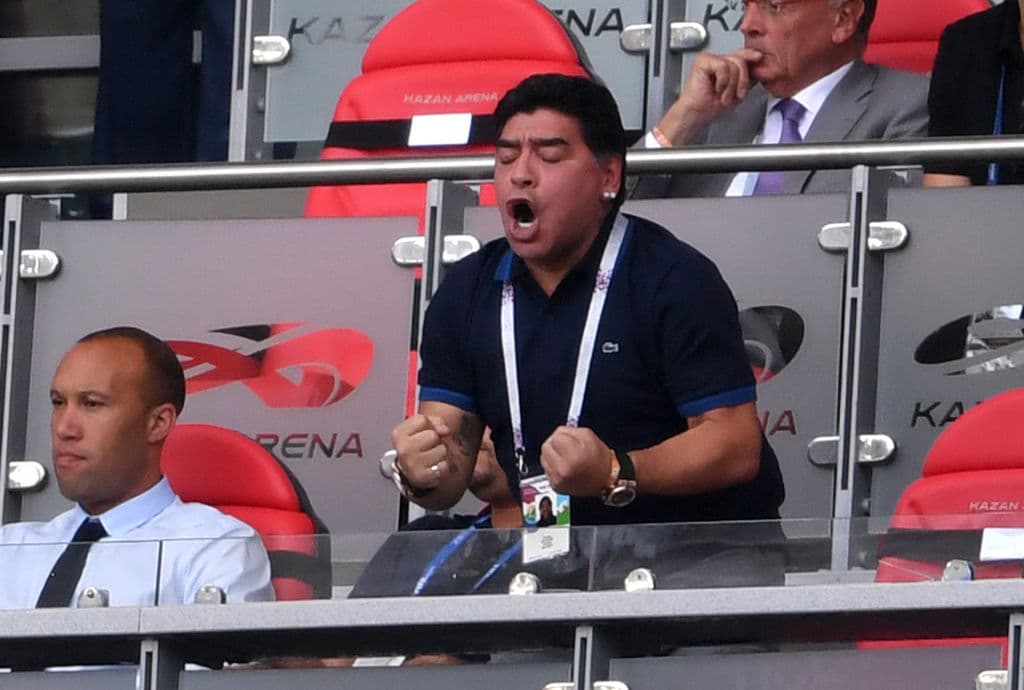 Aún así, cuando el 'Tri' venció a Alemania en Rusia 2018, Maradona se desató en elogios con la selección dirigida por Osorio.