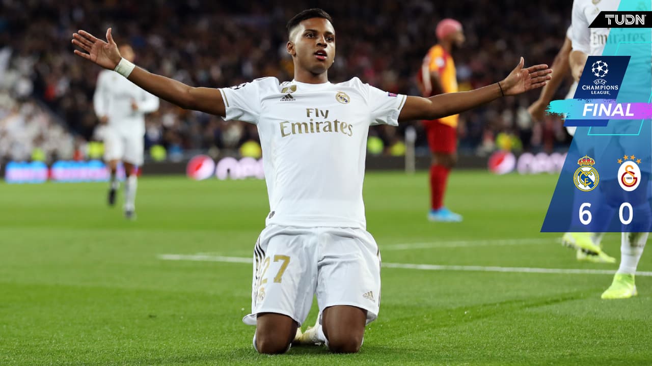 Rodrygo se gradúa en plácida goleada merengue