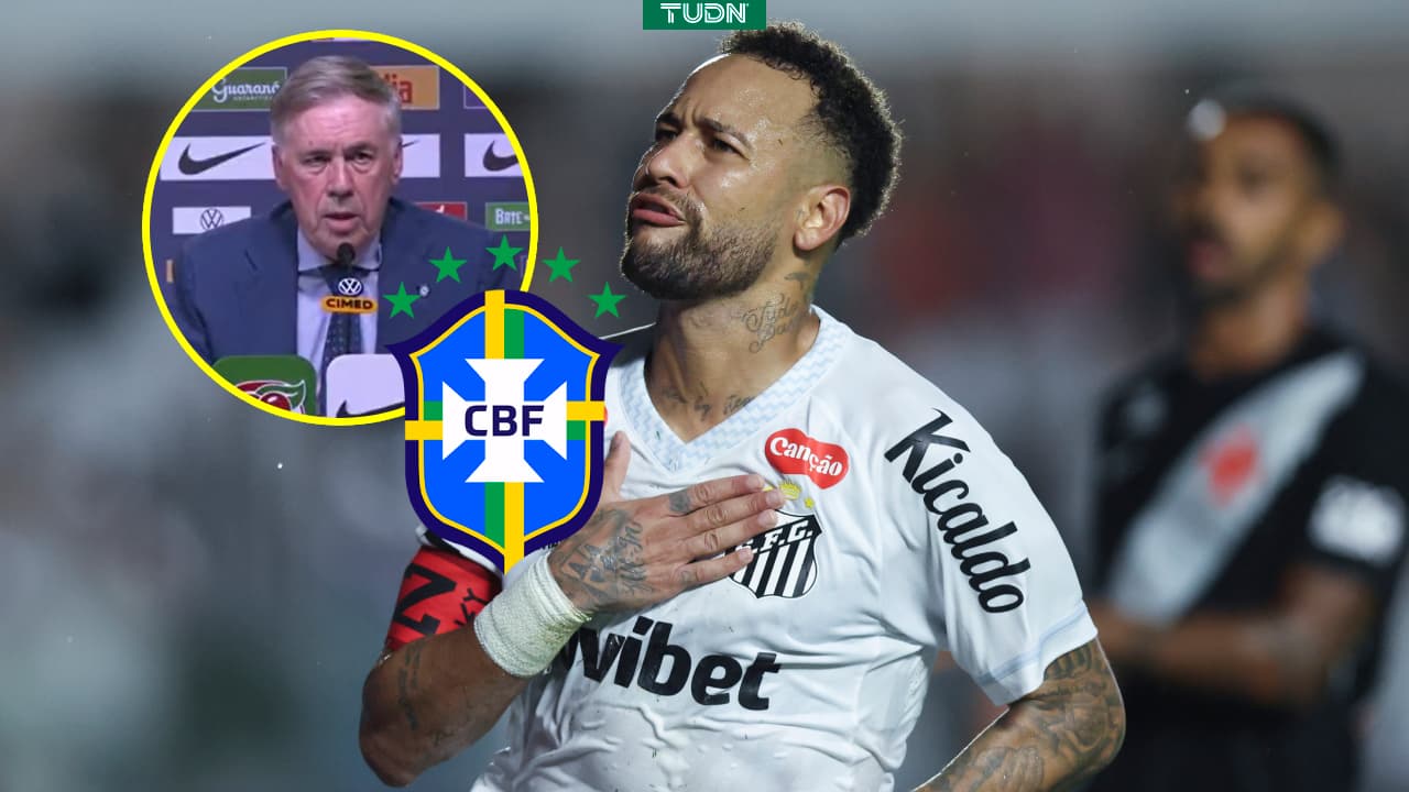 Ancelotti deja fuera a Neymar de la convocatoria de Brasil y explica por qué