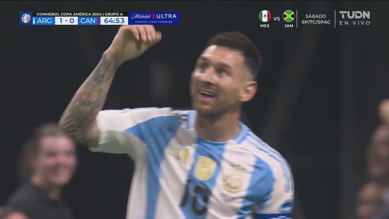 ¡Messi no pudo estrenarse en la Copa América ante Canadá!
