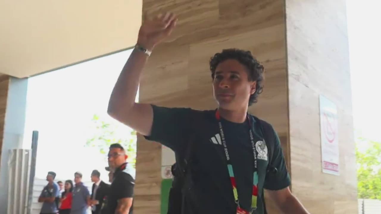 Eufórica despedida a la Selección Mexicana del hotel rumbo al estadio
