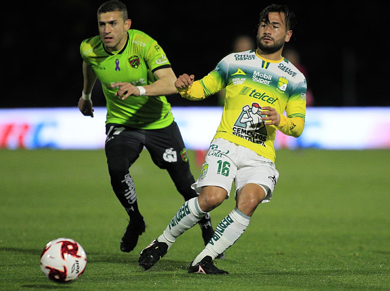 Luego de una primera mitad con gran intensidad, Juárez estaba gando un golpe de autoridad.