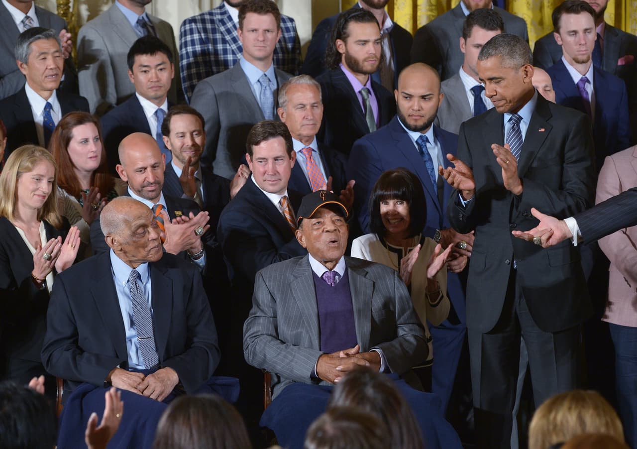 Obama recibió al equipo en la Casa Blanca por tercera vez en cinco años.
