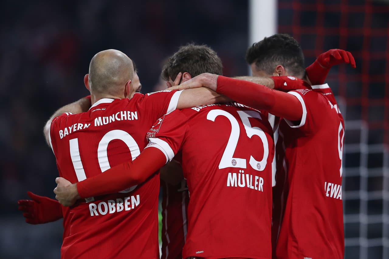 Con ese resultado a favor, Bayern Munich se fue tranquilo al descanso del primer tiempo.
