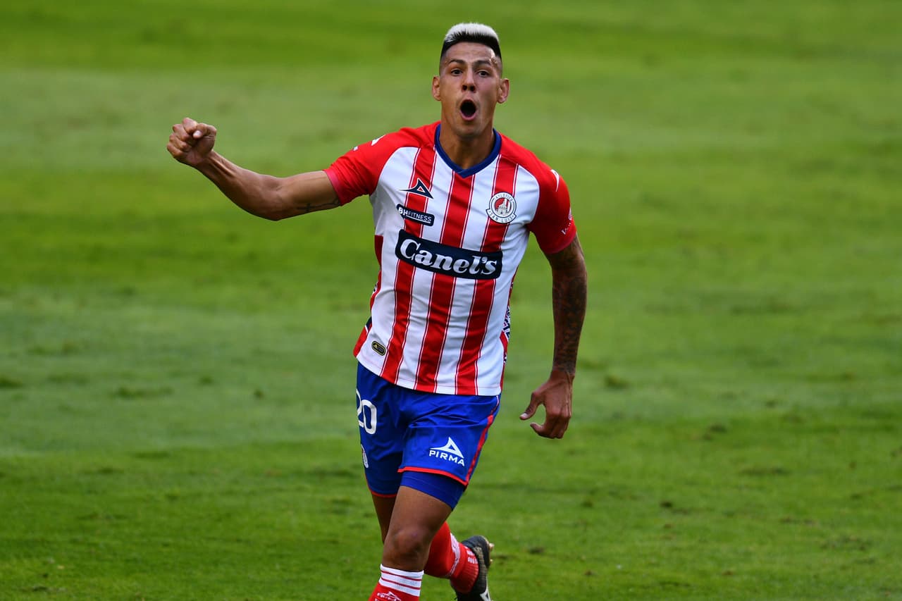 8. Mauro Quiroga - Atlético San Luis - 7 goles.