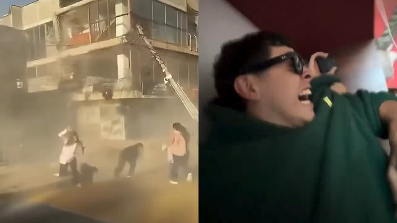 ‘Influencer’ publica impactante video de cómo sufrió el terremoto en Colombia