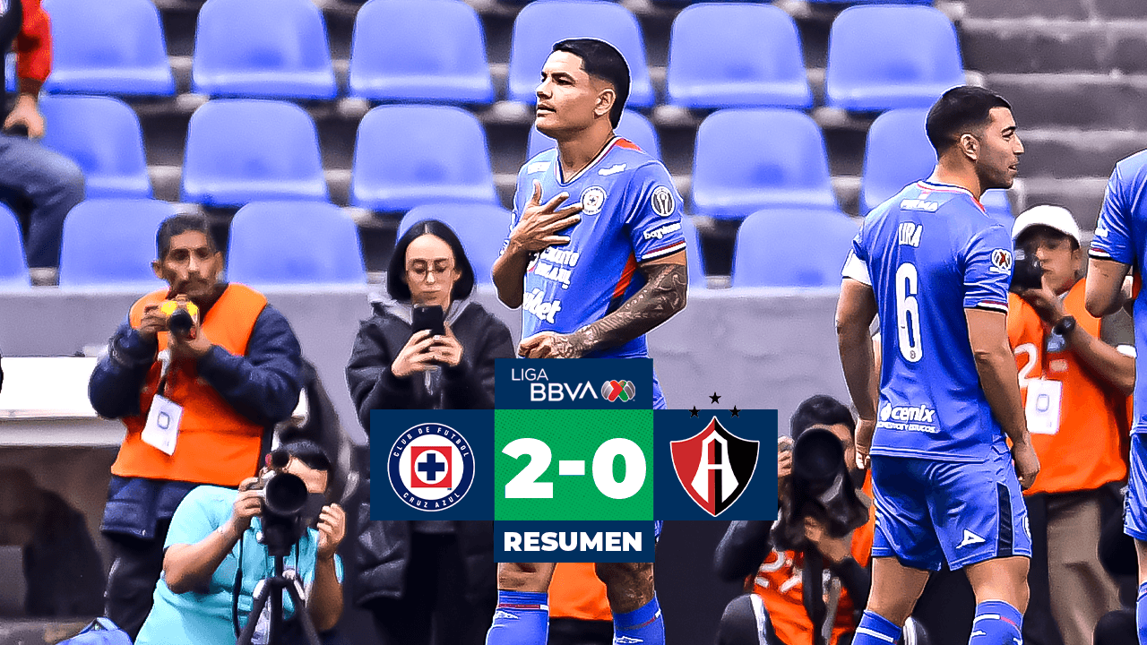 Resumen | Cruz Azul le da su 'estrenón' al Cuauhtémoc venciendo al Atlas