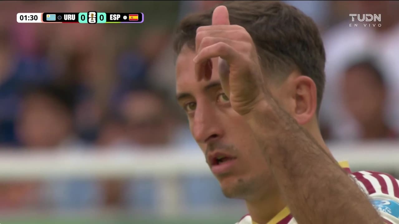 ¡España casi le clava un gol a Uruguay a segundos de iniciar el partido del Mundial 2026!