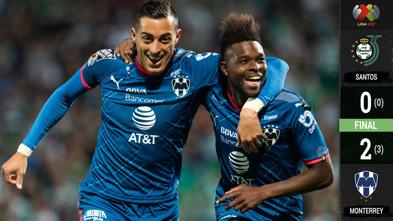 ¡Murió el Rey! Rayados eliminó a Santos en el Corona