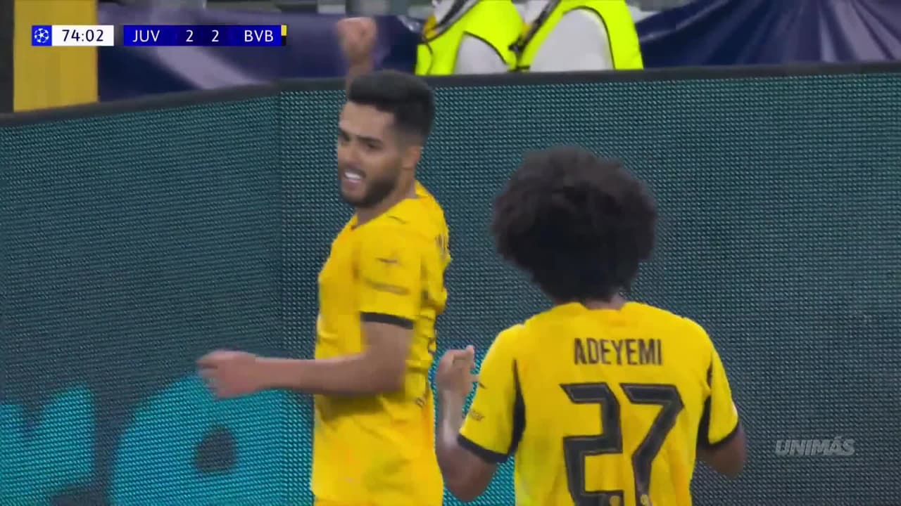 ¡Dortmund pega de nuevo! Yan Couto sorprende con un bombazo al primer poste