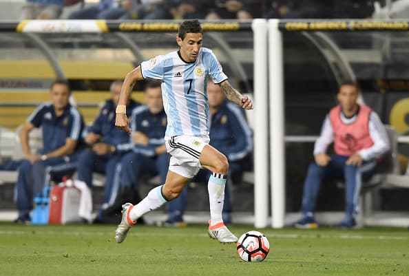 Ángel di María sufrió lesión en el abductor y corre riesgo de perderse la Copa América Centenario