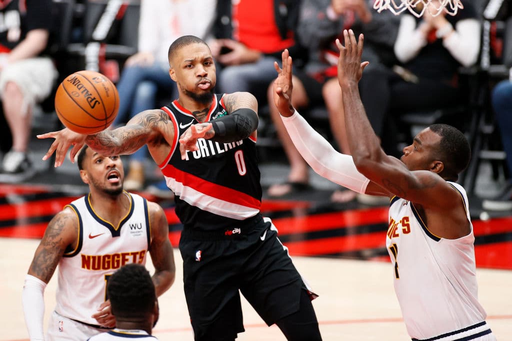 Portland empareja su serie con Denver en el Oeste de la NBA