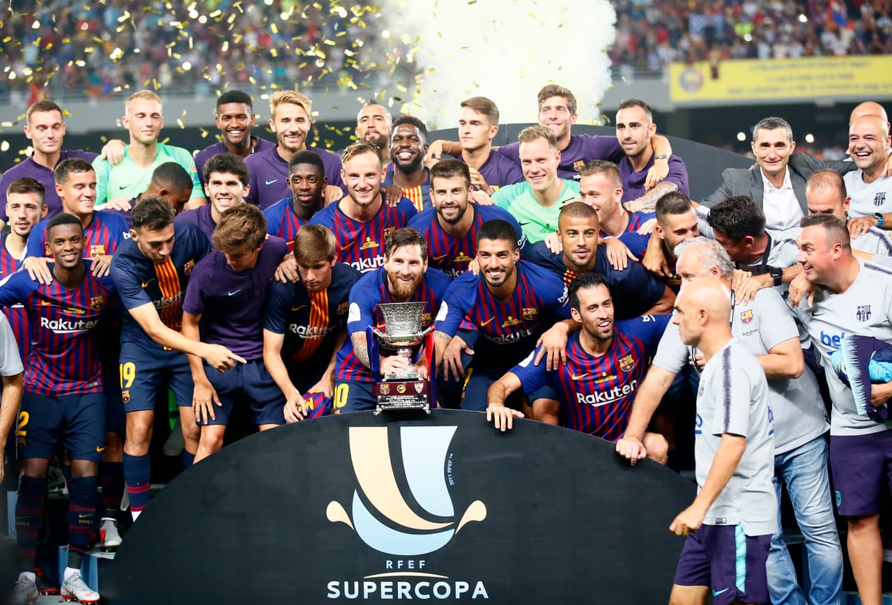 La edición 2018 de la Súper Copa de España se realizó en el Estadio Ibn Batouta de la ciudad de Tánger, en Marruecos, que fue la sede para este juego que inicia con las hostilidades de La Liga.