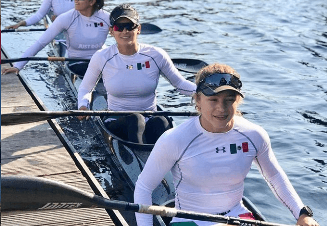 Briones y Alanís ganan bronce en canotaje K2