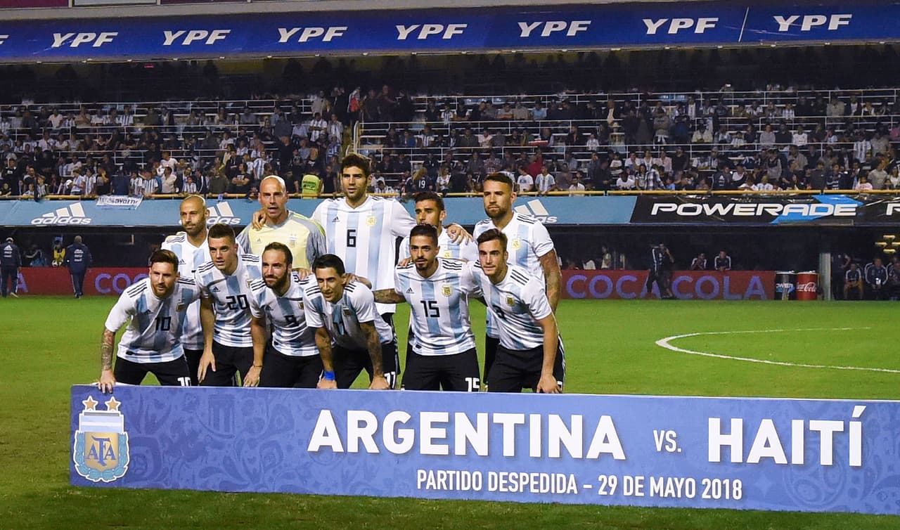 5. Argentina (Conmebol) - 1,241 puntos