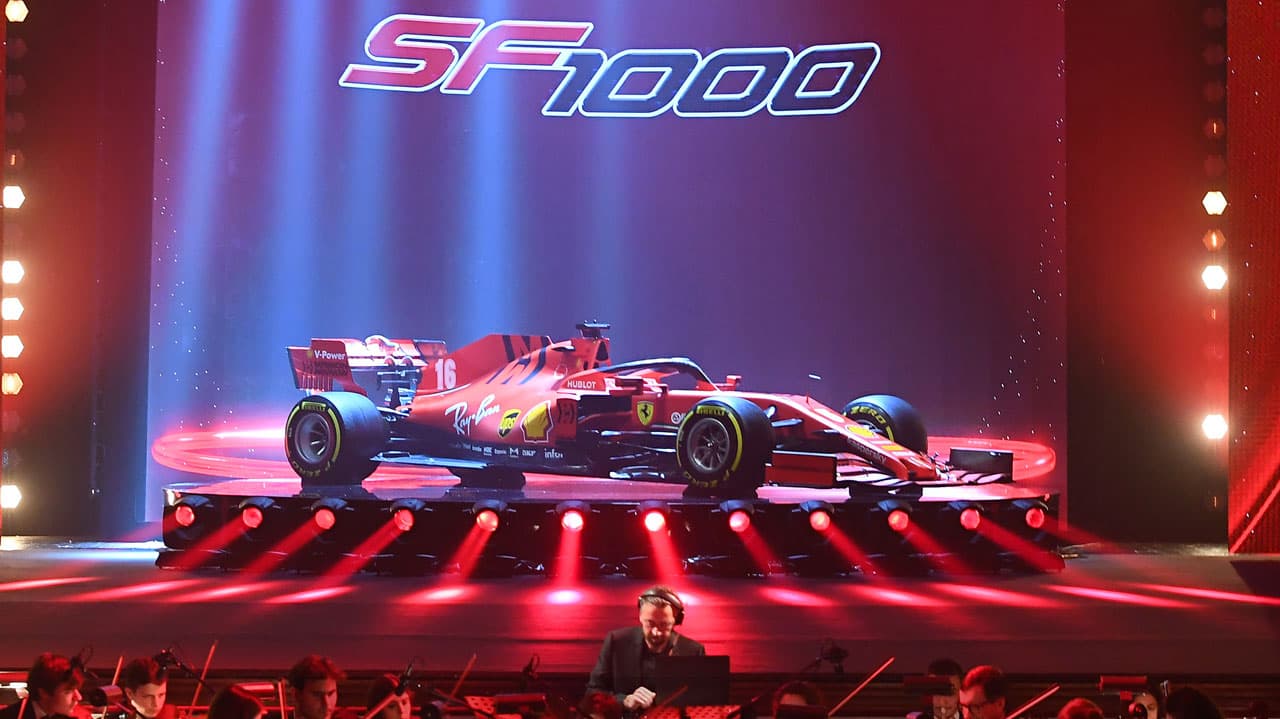 Ferrari presentó su espectacular auto para la Fórmula Uno