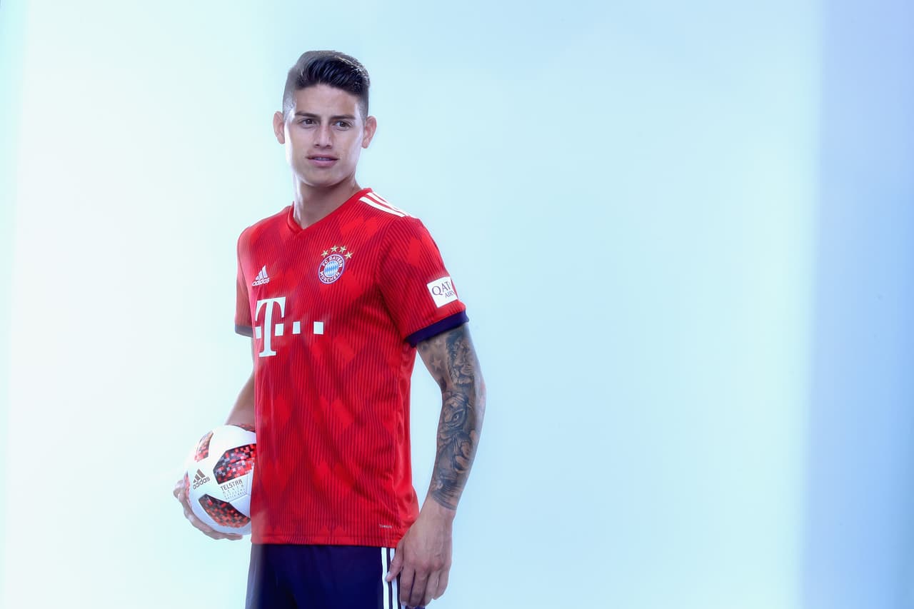 <b>8. James Rodriguez (F.C. Bayern Múnich) - </b>7 puntos