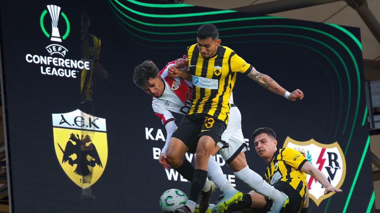 AEK Atenas vs. Rayo Vallecano EN VIVO: Zini anota en los primeros 15 minutos