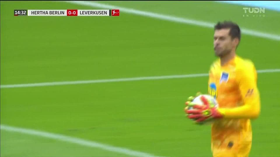 Tiro desviado de Kevin Volland