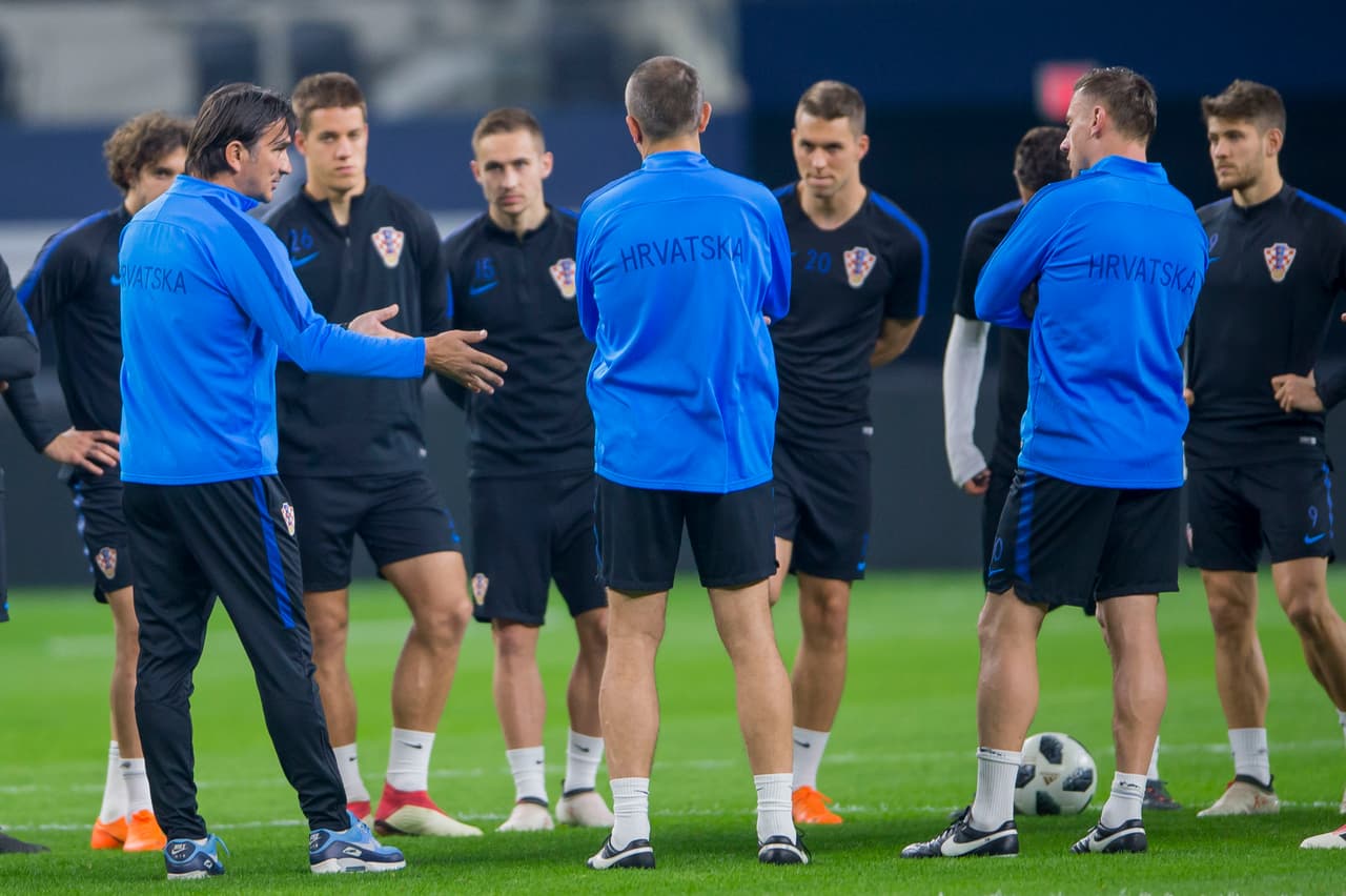 Zlatko Dalić, con Ivan Rakitic, Mateo Kovacic y Andrej Kramaric como grandes figuras de su plantel, entrenaron por última vez este lunes antes de jugar contra la Selección Mexicana en el Cowboys Stadium de Dallas (Texas).