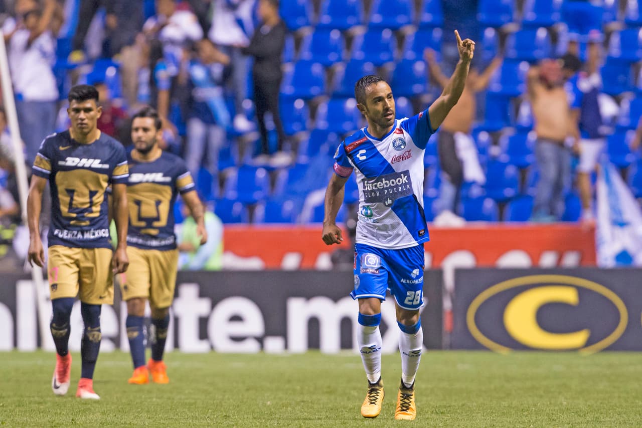 Le dan su 'calaverita' a Pumas; Puebla le golea 3-0