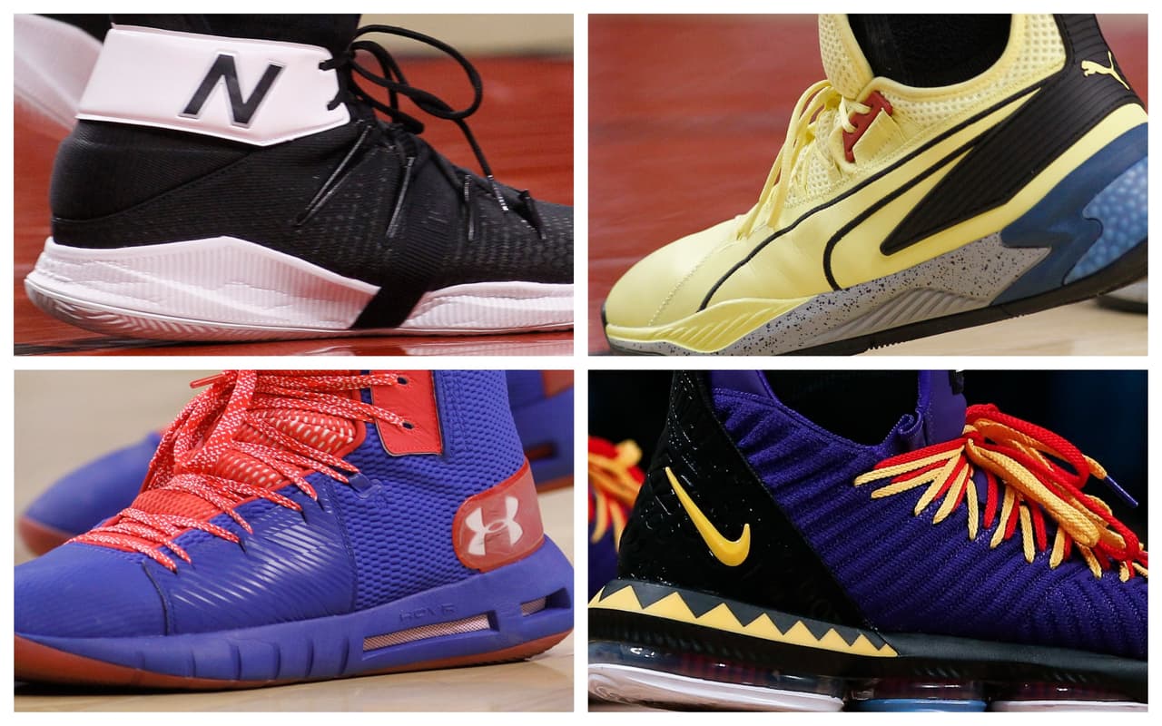 Espectaculares, coloridos y con ganas de salir a comprarlos todos. Estos son los calzados deportivos más atractivos usados por las estrellas de la NBA este lunes en los partidos de segunda ronda de los Playoffs.