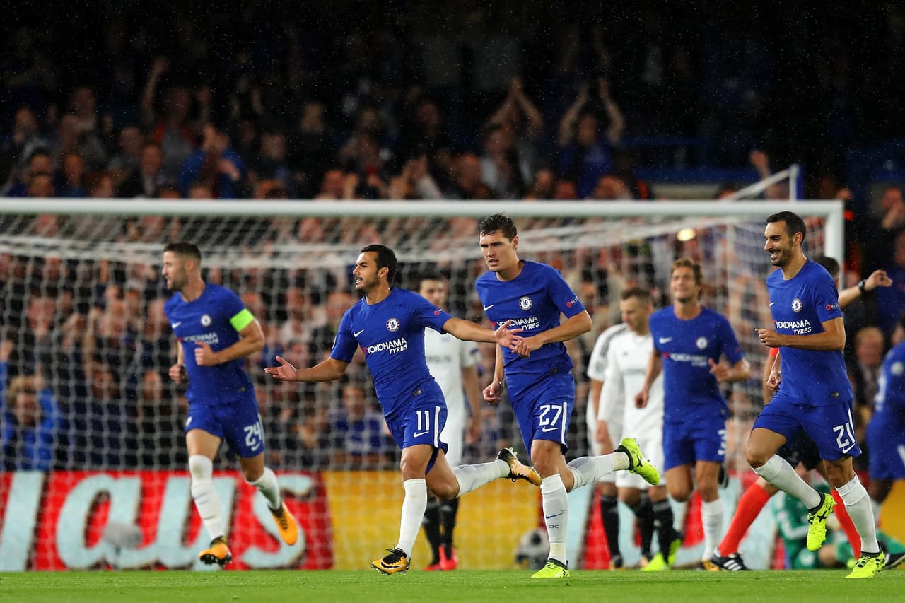 Los seis tantos en el equipo inglés fueron marcados por jugadores diferentes, incluído el último que fue gol en contra de los visitantes.