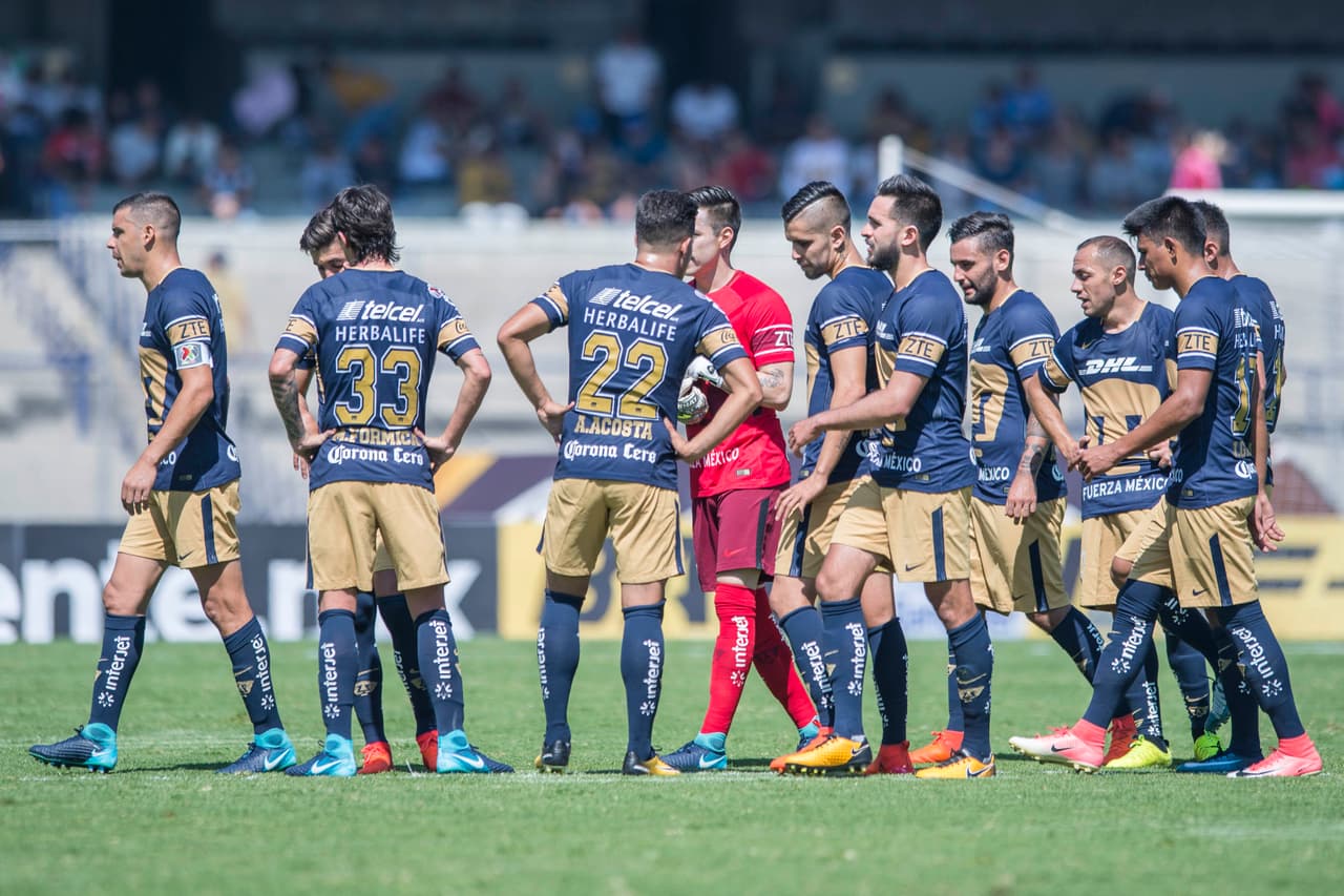 Pumas sigue sin levantar cabeza y es colero con 12 puntos en el Apertura 2017.