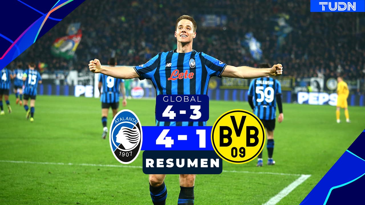 Resumen | ¡Noche histórica en Bérgamo! Atalanta elimina al Dortmund