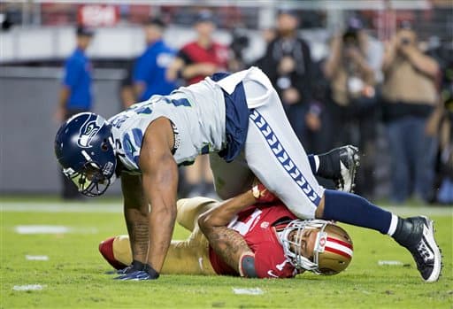 Jugador Defensivo de la Semana 7 NFC: DE Michael Bennett, Seattle Seahawks