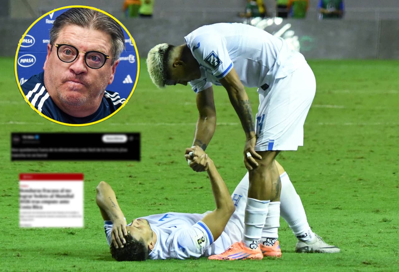 Vaya que dolió: las duras palabras de la prensa contra el 'Piojo' Herrera y Honduras