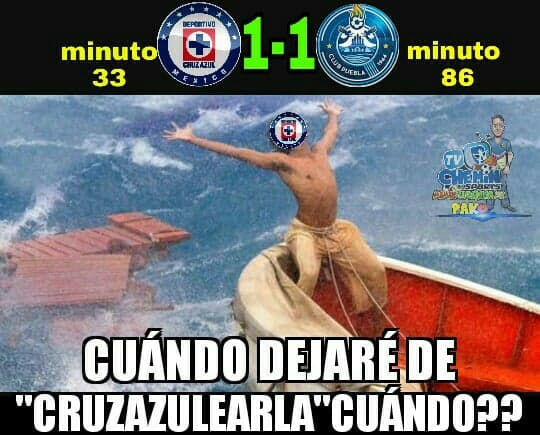 Les memes no perdonan las actuaciones de Pumas, Chivas y Cruz Azul